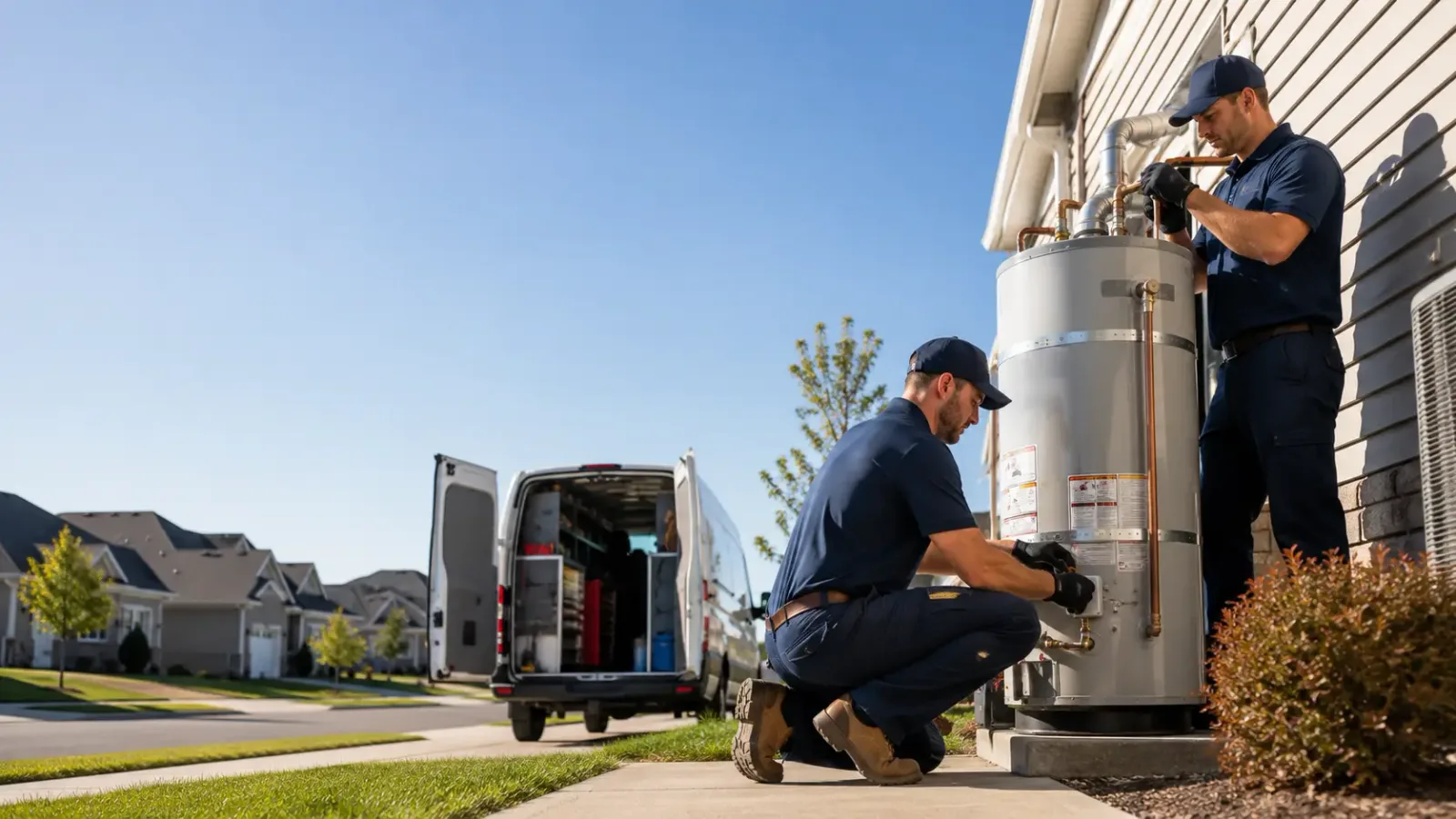 Water Heater Installation in Moxahala, OH